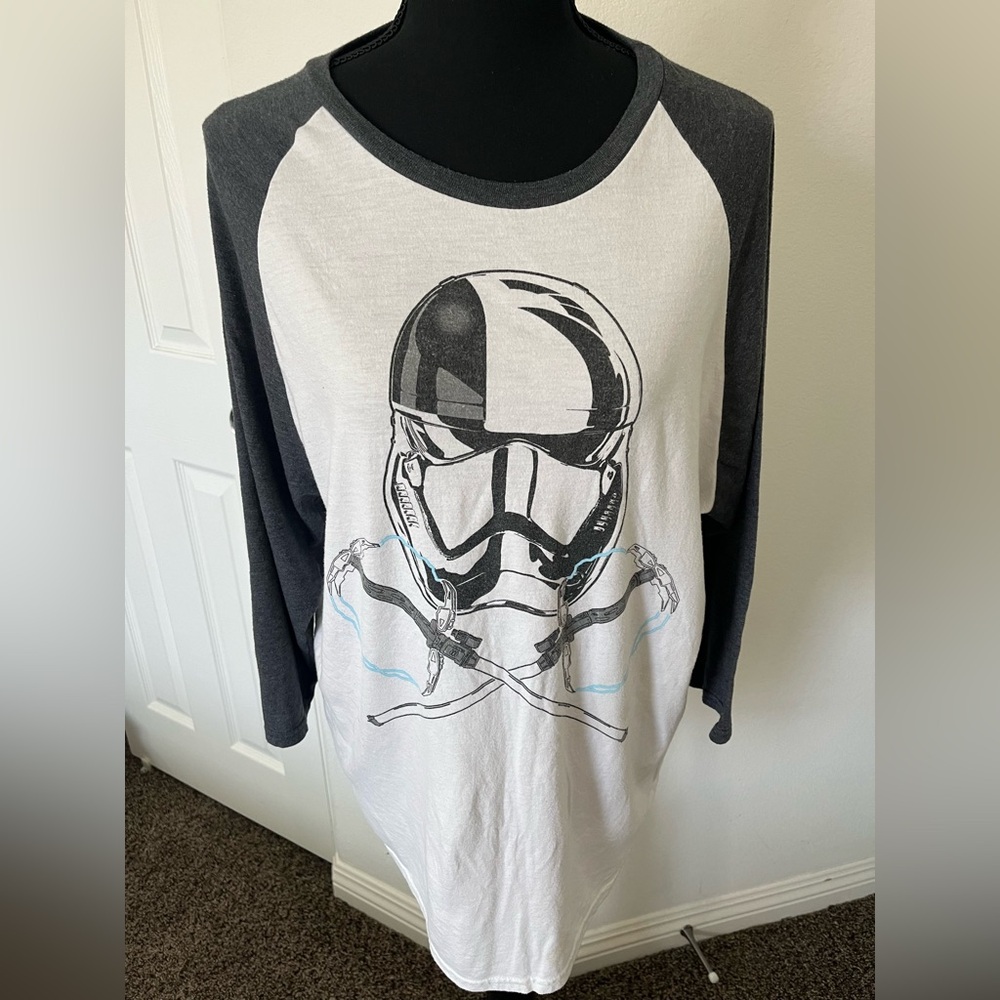 Star Wars Long Sleeve Baseball Tee